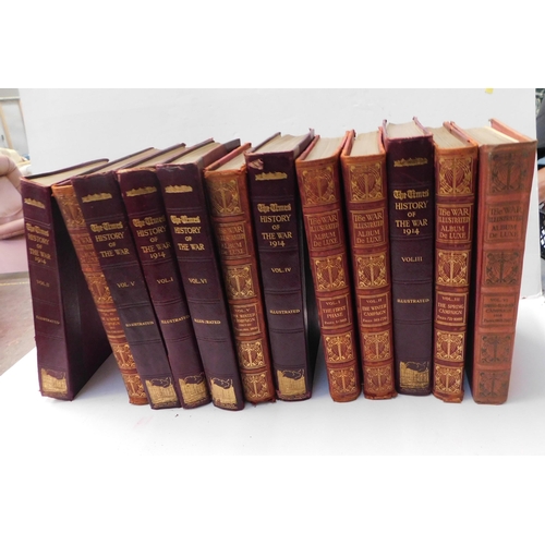 140 - 12 Volumes of The History of the War / The War Illustrated