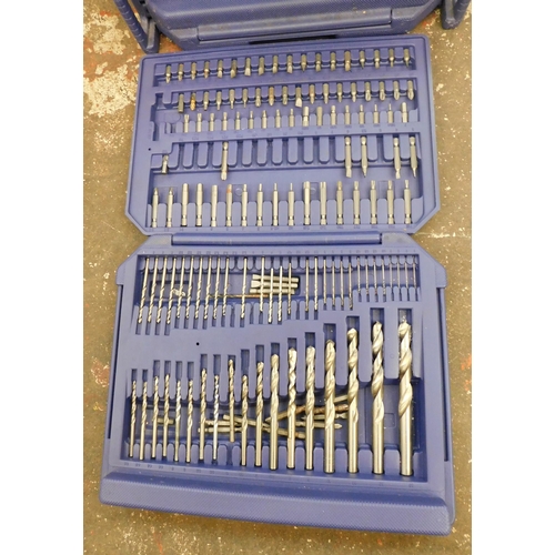 2 - Tool box filled with drill accessories