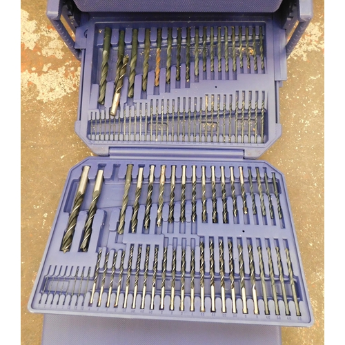 2 - Tool box filled with drill accessories