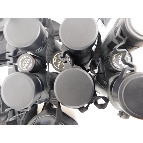 200 - Selection of cased binoculars