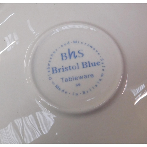 339 - British Home Stores 'British Blue' dinner service