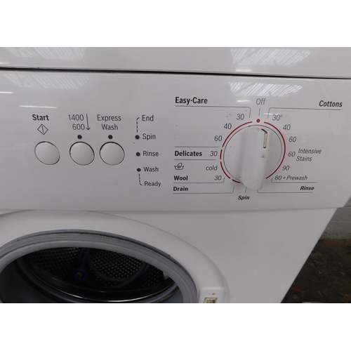 42 - Bosch 1400 RPM washing machine - new door and drum W/O