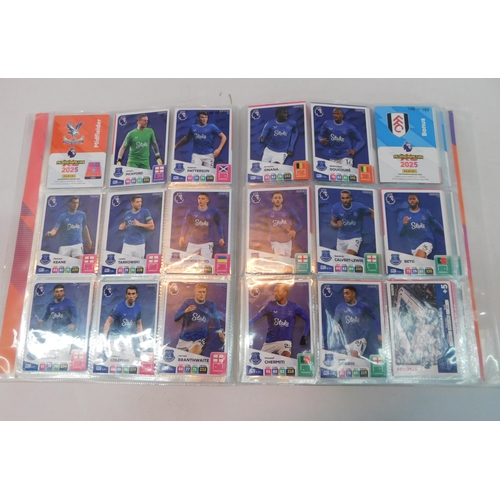 469 - Panini Adrenalin XL binder Football cards - 98% full, special cards 99.9% full - incl. all golden ba... 