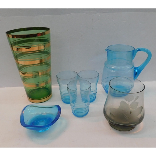 346 - Vintage glassware