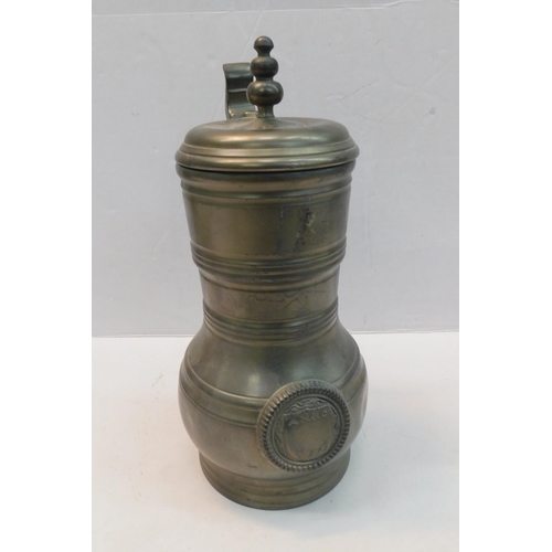 502 - Replica pewter jug from Amol-772