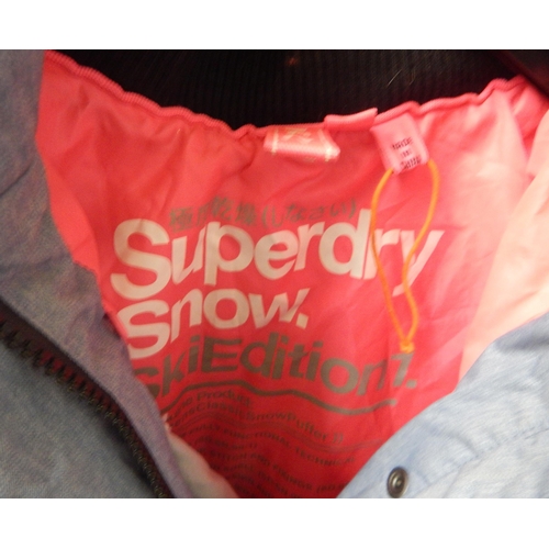 114 - Child's Superdry coat - size XL