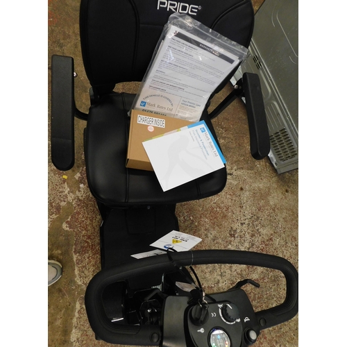 174 - Pride Alumalite Apex disability scooter - purchased new 08/24 never used, W/O - 18 months warranty