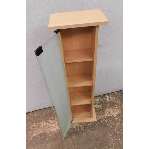 285 - CD rack - six shelves