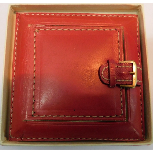 439 - Vintage Ltd. Ed. Clinique Collectors Compact and vintage leather cased compact