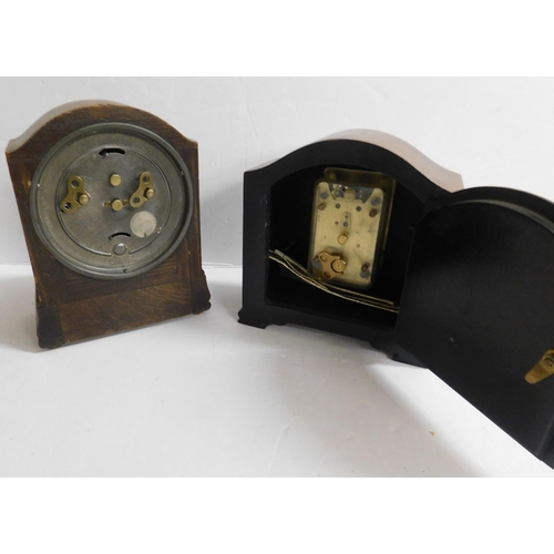 275 - Two vintage clocks; 1x Betima with paperwork c.1950 W/O