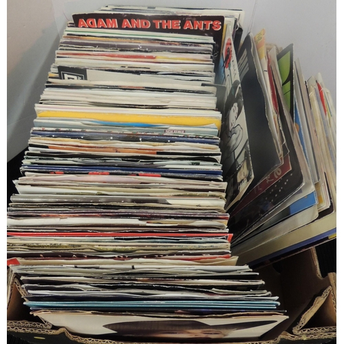 343 - Box of singles - 70s/80s, mainly picture sleeves