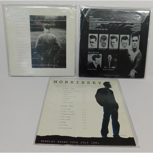 347 - Three unofficial Morrisey vinyl records