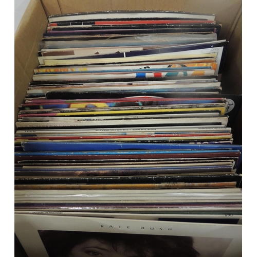 369 - Large box of 80s LPs and 12