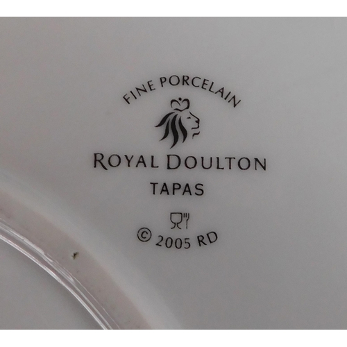 70 - Ten Royal Doulton tapas plates - approx. 8