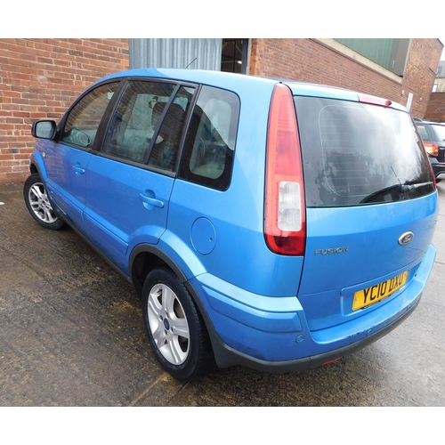 250A - Ford Fusion 1.4 D Zetec 2010 - full 12 months MOT. Road tax £35 a year. New disc pads on front. Rear... 