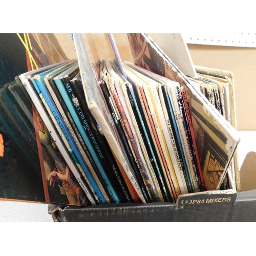 257 - Box of mixed LPs