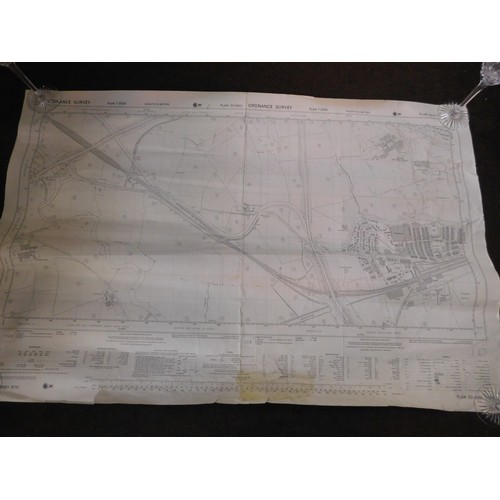 420 - Five vintage maps of Skipton