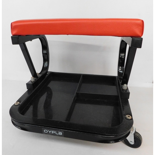 1 - Mechanics padded creeper trolley seat