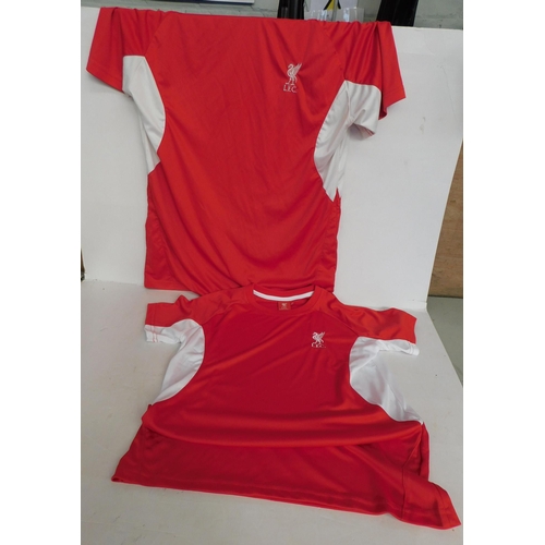 105 - Two Liverpool shirts - size XLB and adult L