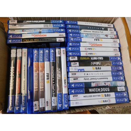 136 - 32x PlayStation 4 games