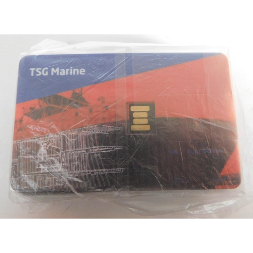 160 - 10x 8GB USB credit card flash drives