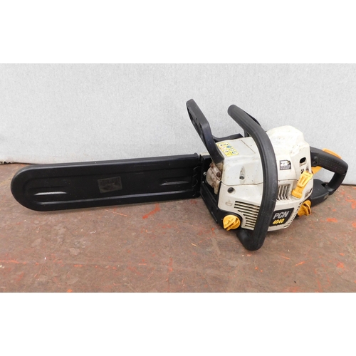 7 - Ryobi petrol chainsaw - unchecked