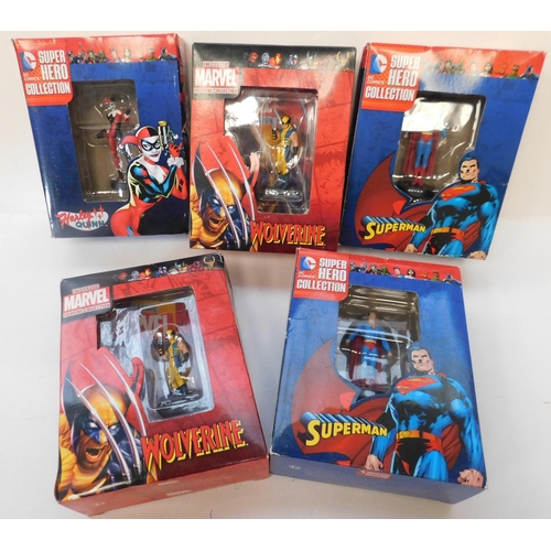 5 models of Super Hero Collection DC Comics