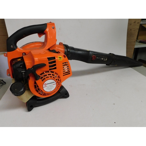 14 - Parker petrol leaf blower W/O...