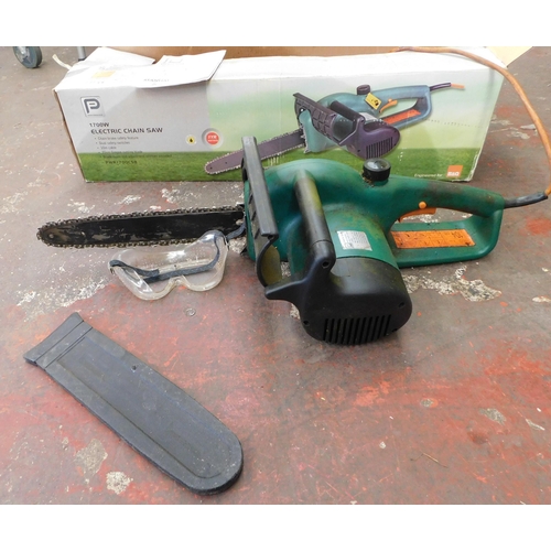 16 - Boxed Performance chainsaw 1700W - model no. PWR-1700CSB - unchecked...