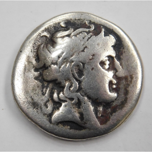 630 - Ancient Greek Tetradrachm silver Coin - weight 17.7g...