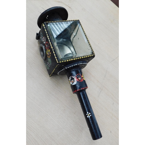 100 - Vintage bargeware lamp