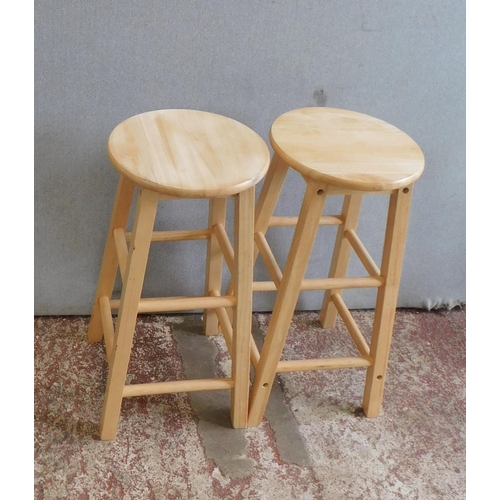 108 - Pair of kitchen stools