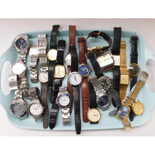 115 - Mixed watches - incl. Seiko, Rotary and Timex