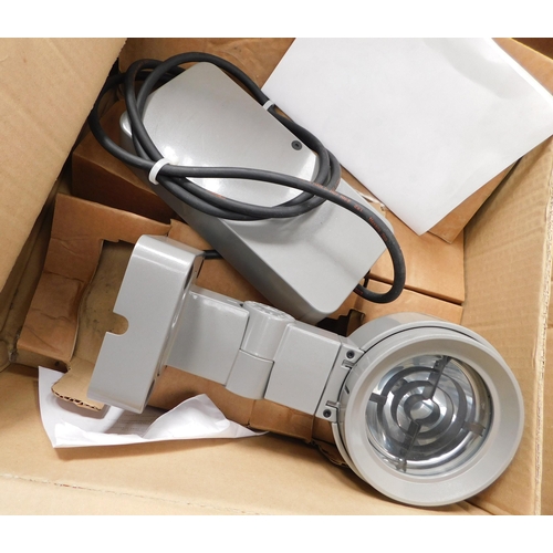 151 - Flood lights for CCTV system - six boxes