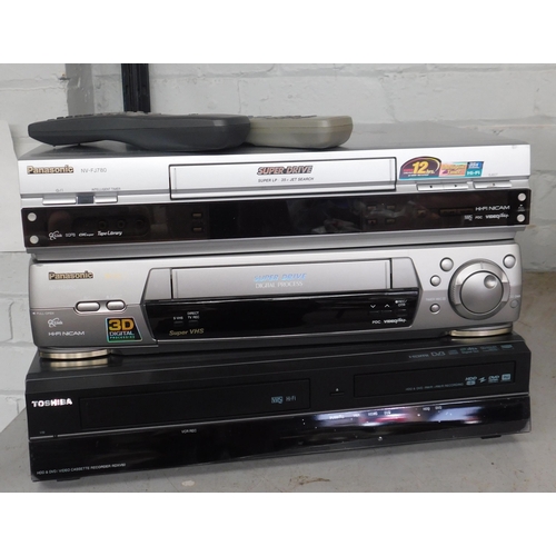 67 - Panasonic and Toshiba video and DVD players - unchecked