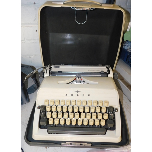72 - Gabriele 30 Adler cased typewriter