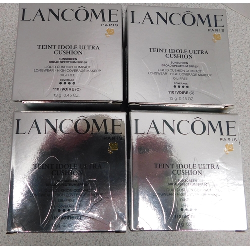 134 - Four Lancôme ultra cushion liquid compact - RRP £32 each