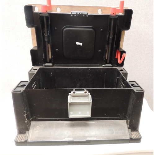 31 - Black & Decker Workmate - with combined toolbox