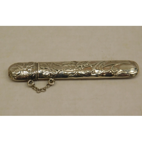 Silver pin case