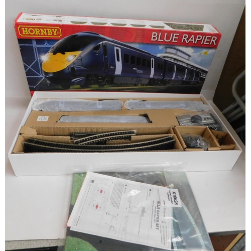 Discontinued Hornby Blue Rapier complete set