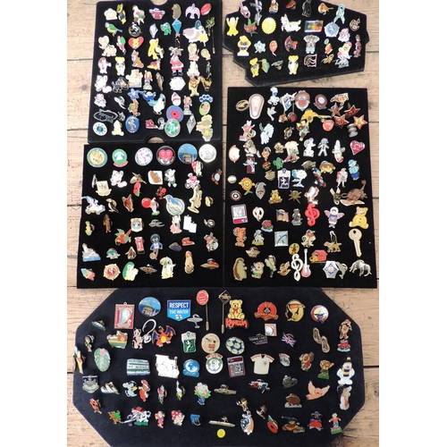 200 Collectable pin badges