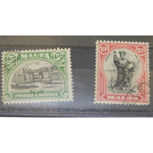 Two Maltese King Edward - fine examples; one mounted/one unmounted