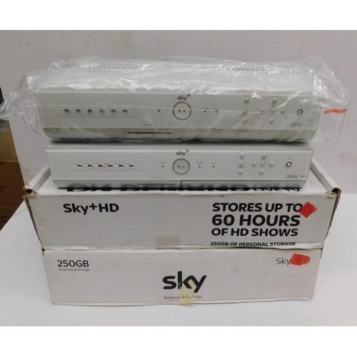 Two Sky+ boxes W/O