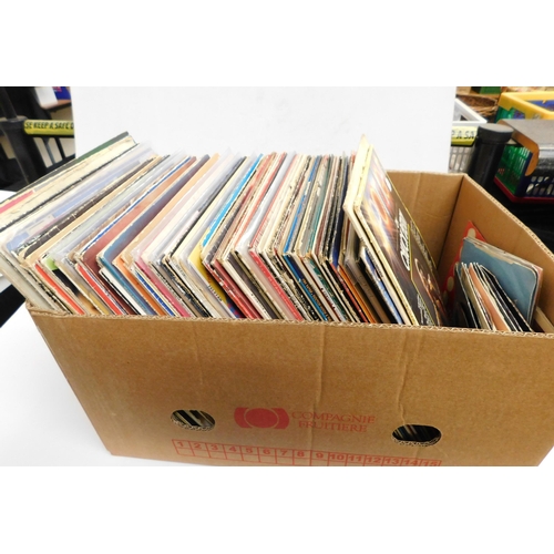 Box of assorted LPs