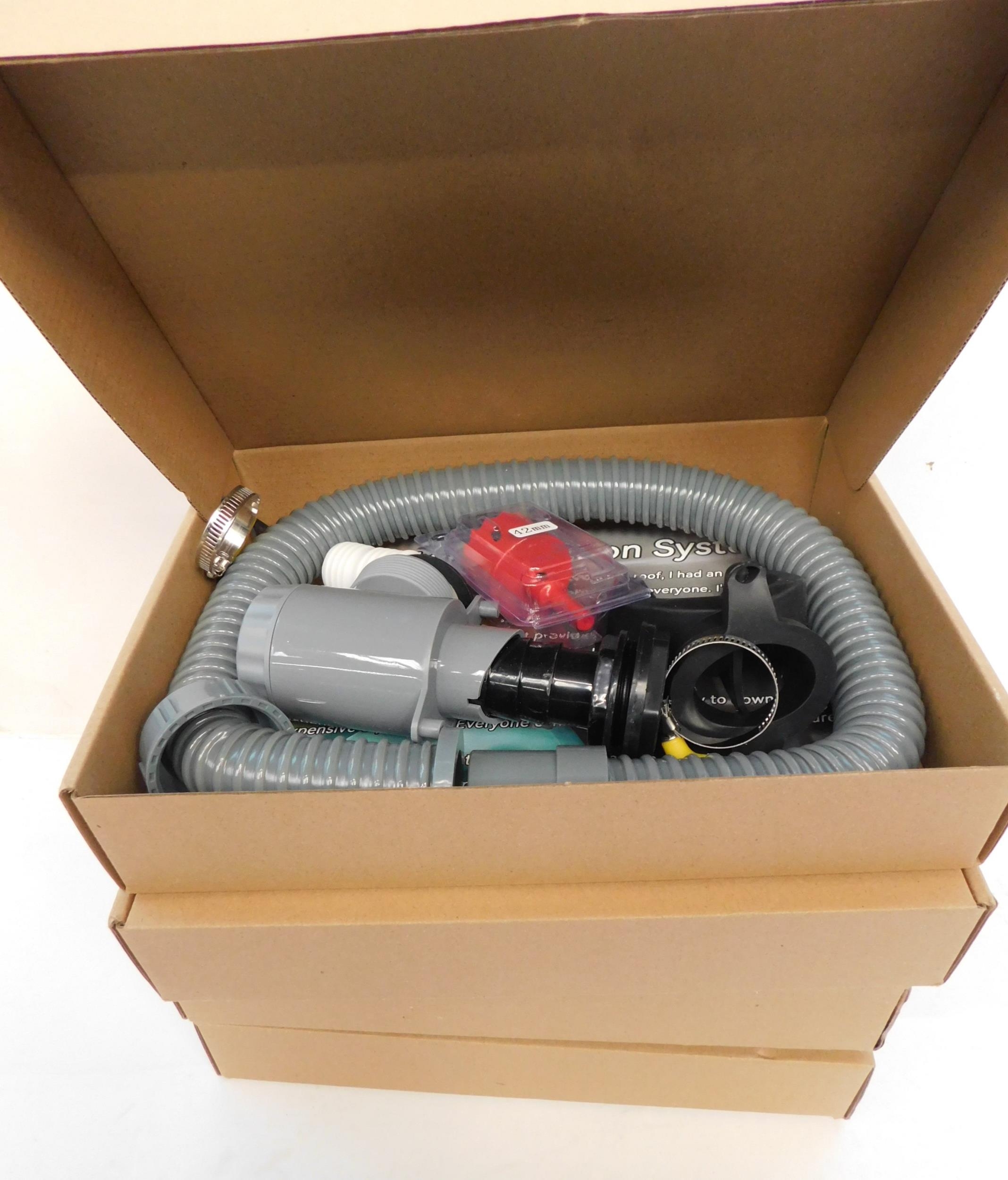 Four new water collection systems