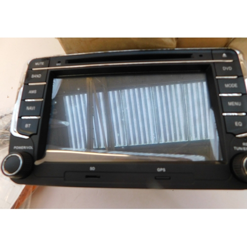1 - Boxed car audio navigation system W/O