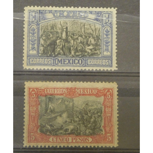 449 - Two Mexican stamps from the 1910 Independence issue