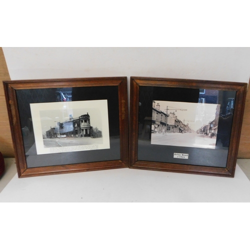 261 - Two framed photos of Bradford