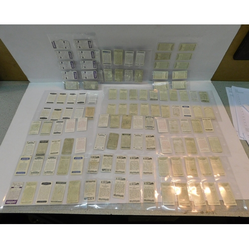 263 - Vintage and antique cigarette and trade cards