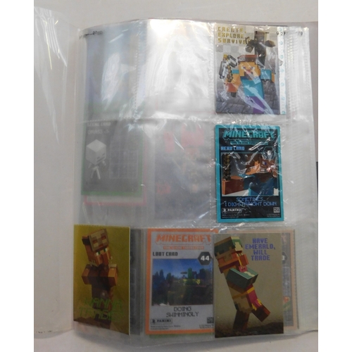 Binder of Minecraft cards